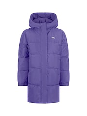 Trespass Purple Northridge Longline Puffer Jacket - Image 1 of 2