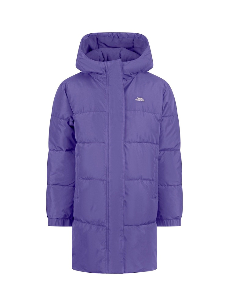 Trespass Purple Northridge Longline Puffer Jacket - Image 1 of 2