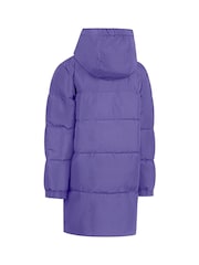 Trespass Purple Northridge Longline Puffer Jacket - Image 2 of 2