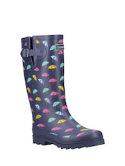 Mėlyna - „Cotswolds Cleeve“ aukšti sintetinės gumos Wellingtons batai - 1 paveikslėlis iš 4