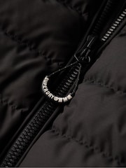 Svart - Superdry Med hette Fuji Fôret jakke - Bilde 8 av 8