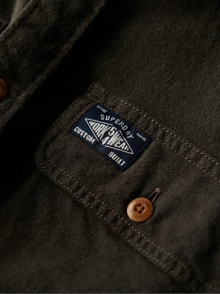 Superdry Trailsman Relaxed Fit Overshirt - Bilde 8 av 8