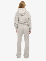 Superdry Grey Athletic Stripe Flare Joggers - Image 3 of 8