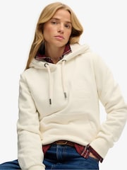Superdry Cream Finest Goods Relaxed Hoodie - Image 1 of 7