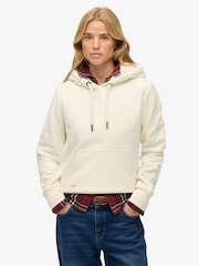 Superdry Cream Finest Goods Relaxed Hoodie - Image 2 of 7