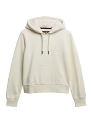 Superdry Cream Finest Goods Relaxed Hoodie - Image 6 of 7