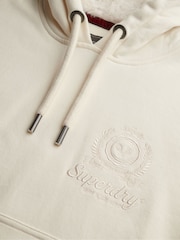 Superdry Cream Finest Goods Relaxed Hoodie - Image 7 of 7