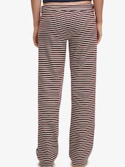 أحمر - بنطلون مخطط مصنوع من الجيرسيه من مجموعة Athletic Essentials من Superdry - صورة 2 من 6