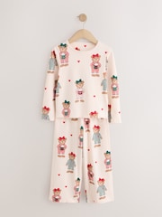 Red Bear Wide Long Leg Pyjamas 3 Pack (3-16yrs) - Image 4 of 8