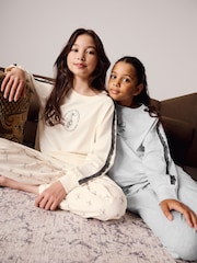 Black/Cream Jogger Pyjamas 2 Pack (3-16yrs) - Image 2 of 10