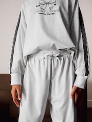 Black/Cream Jogger Pyjamas 2 Pack (3-16yrs) - Image 7 of 10