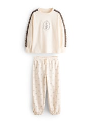 Black/Cream Jogger Pyjamas 2 Pack (3-16yrs) - Image 9 of 10