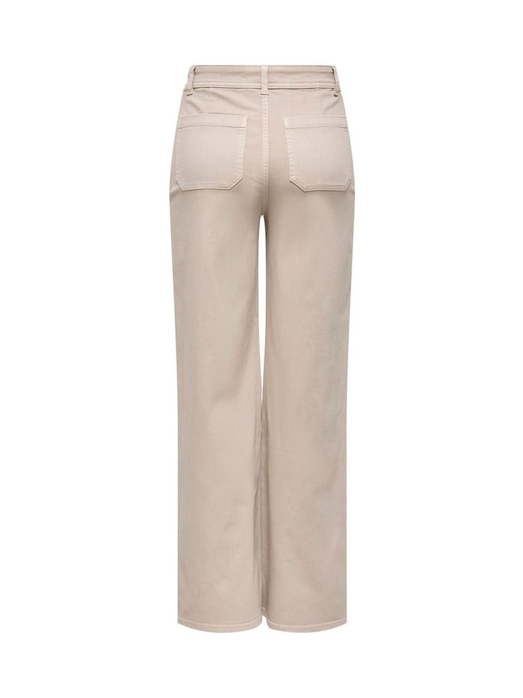 JDY High Waist Wide Leg Jeans - صورة 6 من 6