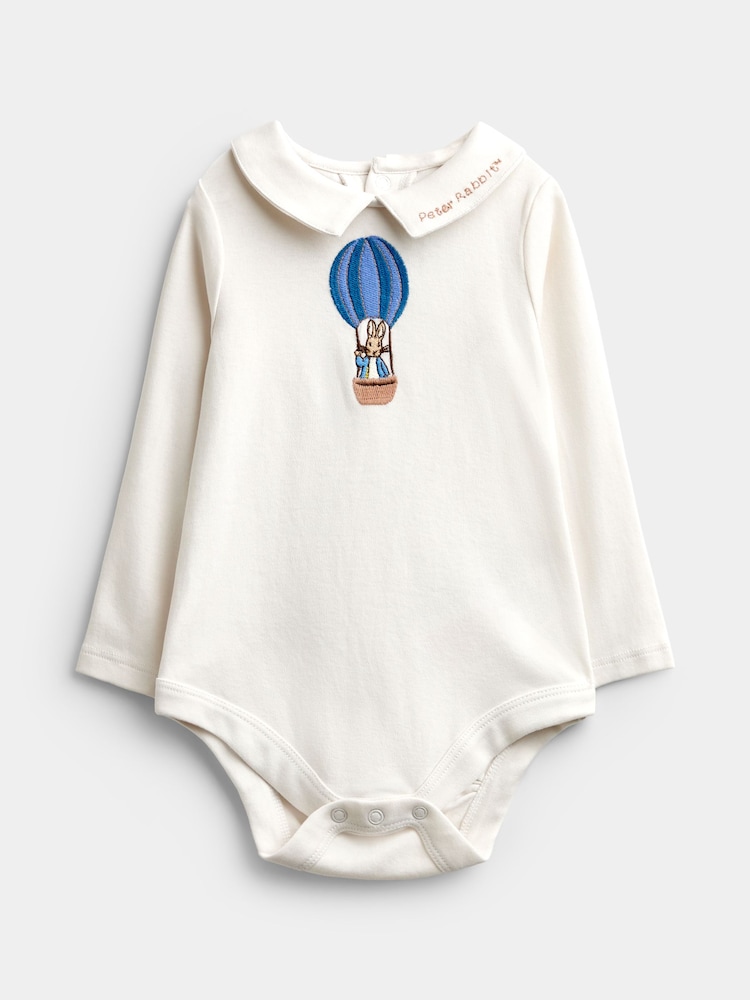JoJo Maman Bébé Navy Blue Peter Rabbit™ 2-Piece Smart Set - Image 2 of 7