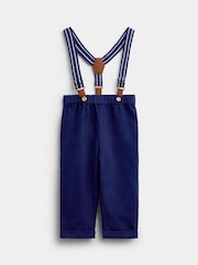 JoJo Maman Bébé Navy Blue Peter Rabbit™ 2-Piece Smart Set - Image 4 of 7