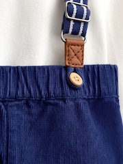 JoJo Maman Bébé Navy Blue Peter Rabbit™ 2-Piece Smart Set - Image 6 of 7