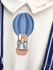 JoJo Maman Bébé Navy Blue Peter Rabbit™ 2-Piece Smart Set - Image 7 of 7