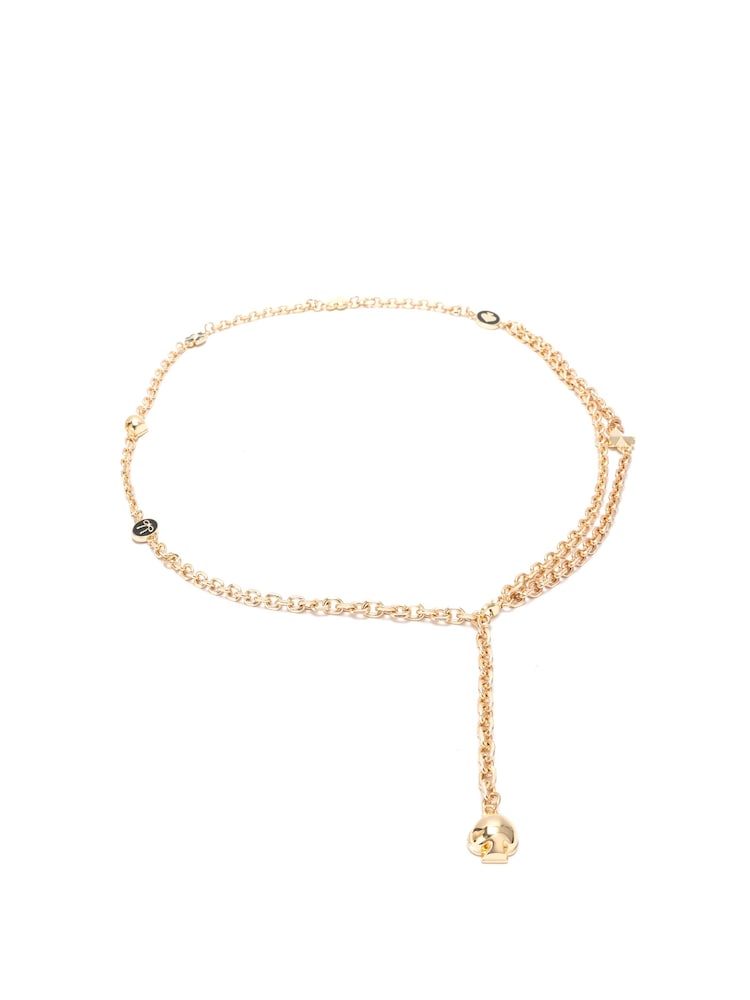 Kate Spade Gold New York Multi Charm Chain Belt - Image 1 of 4