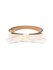Kate Spade White New York 19mm Deco Bow Belt - Image 1 of 4