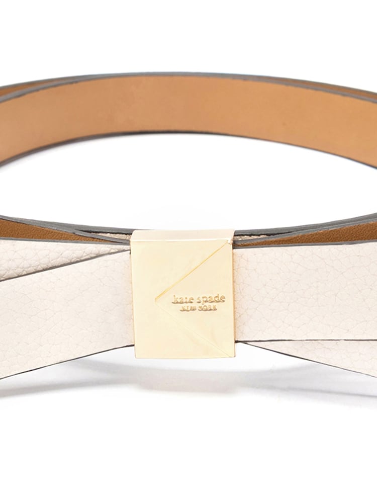 Kate Spade White New York 19mm Deco Bow Belt - Image 4 of 4