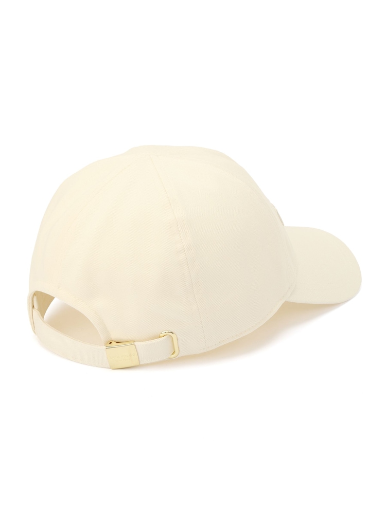 Kate Spade New York Embroidered Baseball White Cap - Image 2 of 4 Kate Spade New York Embroidered Baseball White Cap - Image 2 of 4