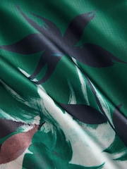 Laura Ashley Green Alderwick Satin Robe - Image 3 of 4