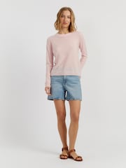 Chinti & Parker Pink Air Cashmere Sweater - Image 1 of 3