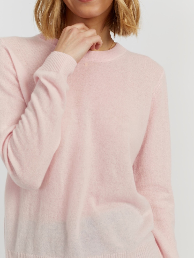 Chinti & Parker Pink Air Cashmere Sweater - Image 3 of 3