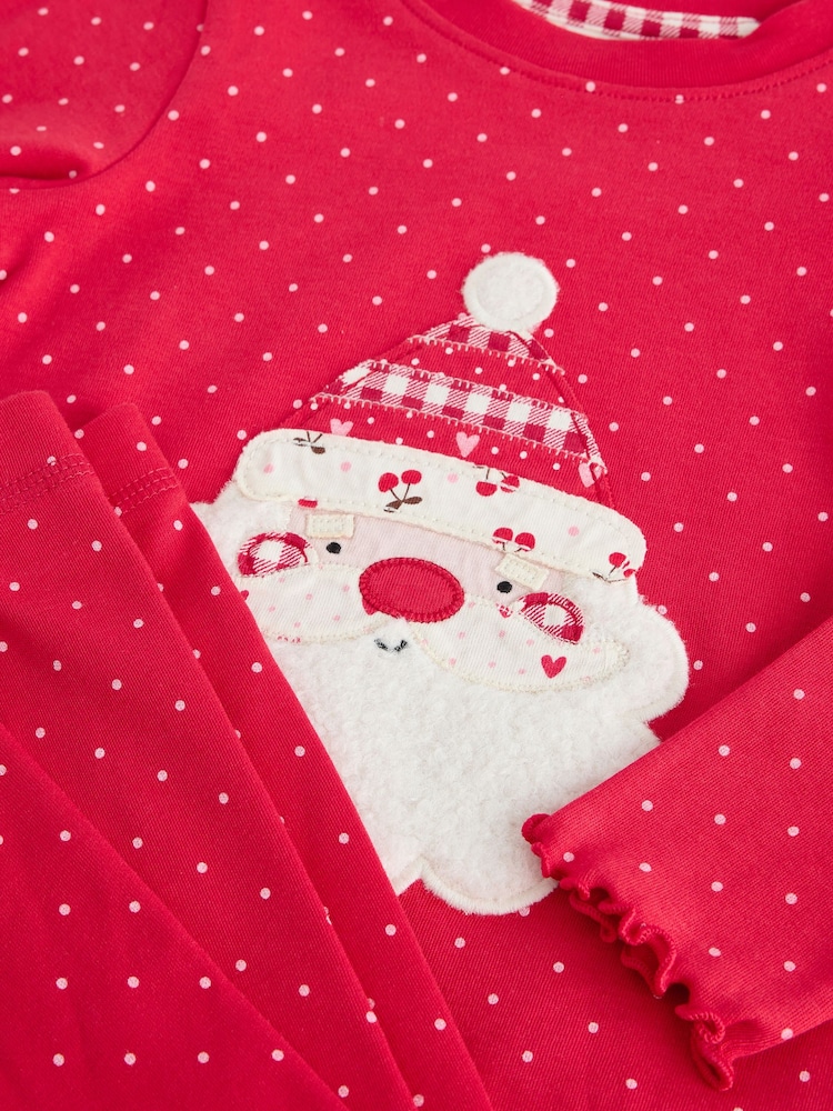 Red Santa Christmas Snuggle Pyjamas Set (9mths-12yrs) - Image 8 of 8 Red Santa Christmas Snuggle Pyjamas Set (9mths-12yrs) - Image 8 of 8