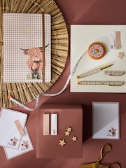 Hamish the Highland Cow Notebook Stationery Set - Изображение 1 5