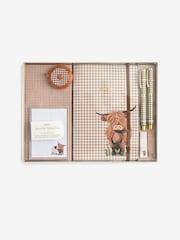 Hamish the Highland Cow Notebook Stationery Set - Изображение 4 5