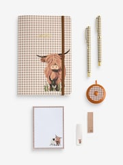Hamish the Highland Cow Notebook Stationery Set - Изображение 5 5