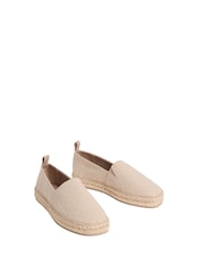 Calvin Klein Grey Emblem Logo Espadrilles - Image 2 of 4