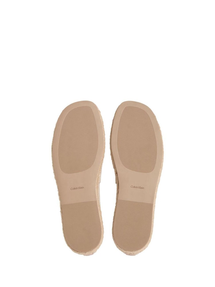 Calvin Klein Grey Emblem Logo Espadrilles - Image 4 of 4