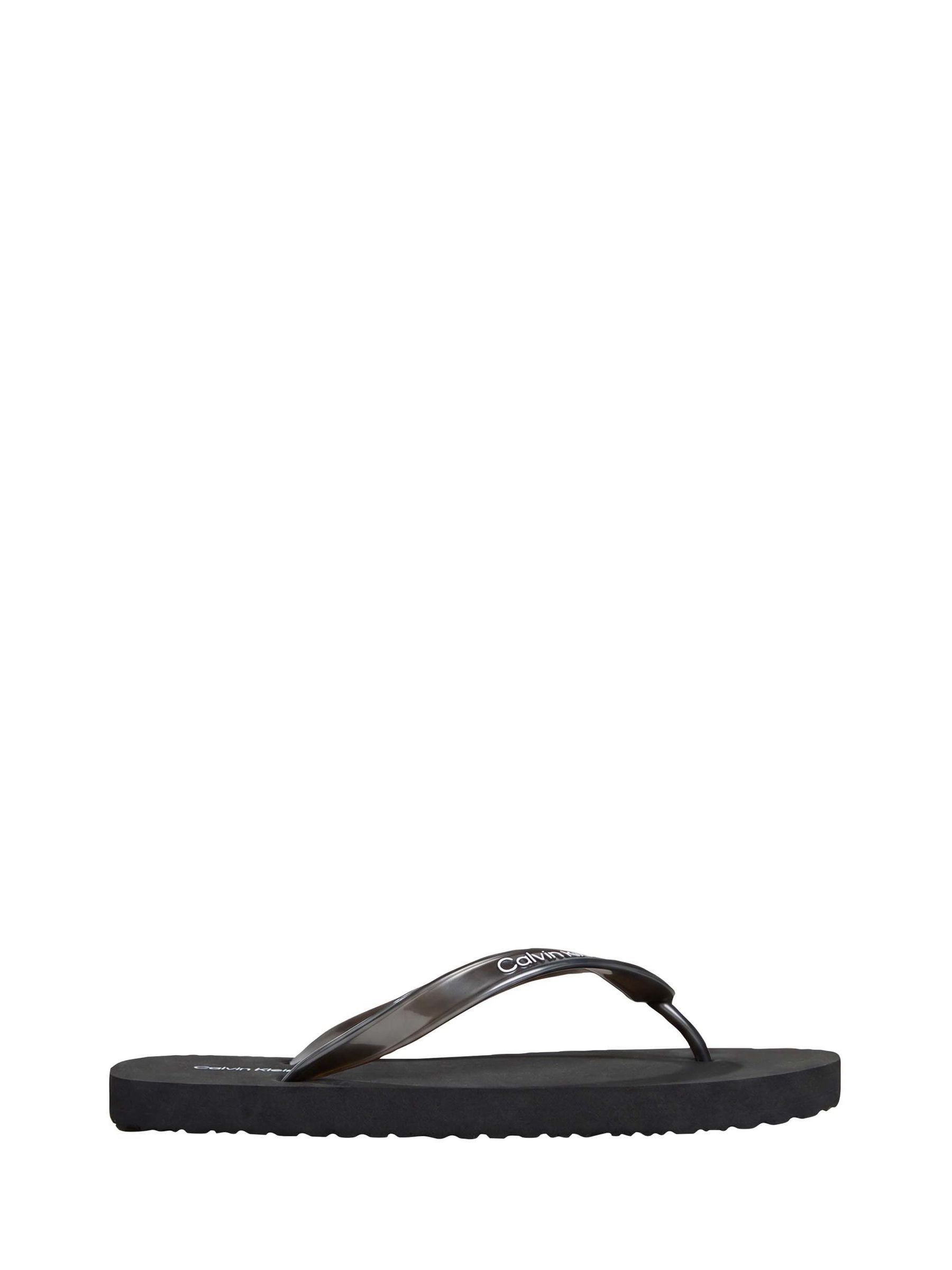 Calvin Klein Women's Black Flip Flops in Size 3.5, Sports Direct - Image 2