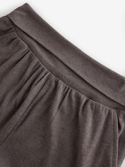 Gris - Laura Ashley Roll Top Wide Leg Yoga Trousers - Imagen 3 de 5