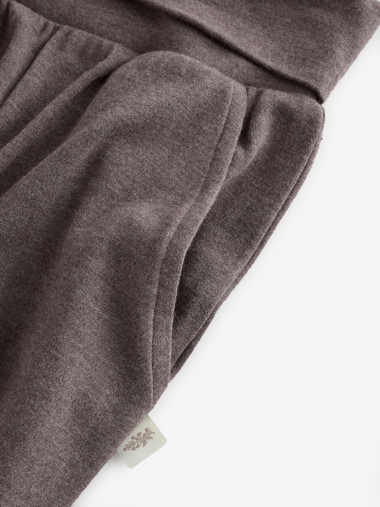 Gris - Laura Ashley Roll Top Wide Leg Yoga Trousers - Imagen 5 de 5