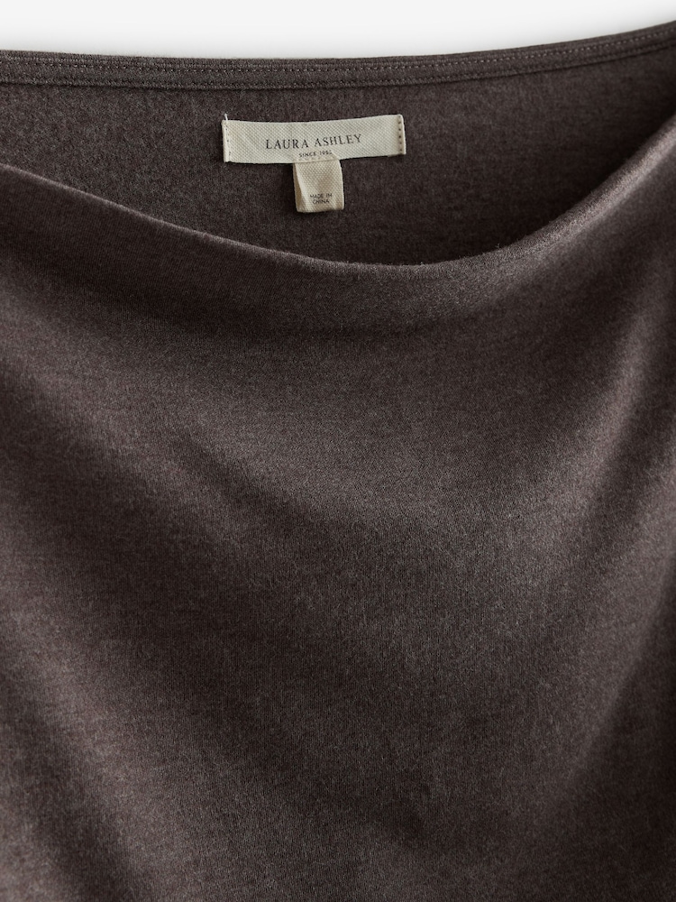 Gris - Laura Ashley Cowl Neck Yoga Top - Imagen 3 de 3