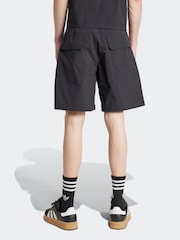 adidas Originals Black Premium Essentials Utility Cargo Shorts - Image 2 of 6