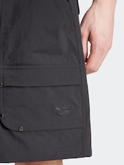 adidas Originals Black Premium Essentials Utility Cargo Shorts - Image 4 of 6