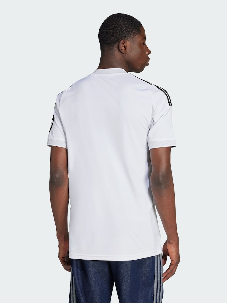 adidas White Real Madrid Home Jersey - Image 2 of 8