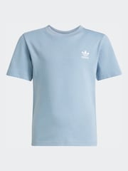 adidas Originals Blue Top and Short Set - Image 7 of 8