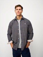 Crew Clothing Tattersall Classic Fit Cotton Twill Shirt - Obraz 1 z 5