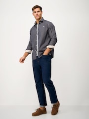 Crew Clothing Tattersall Classic Fit Cotton Twill Shirt - Obraz 3 z 5