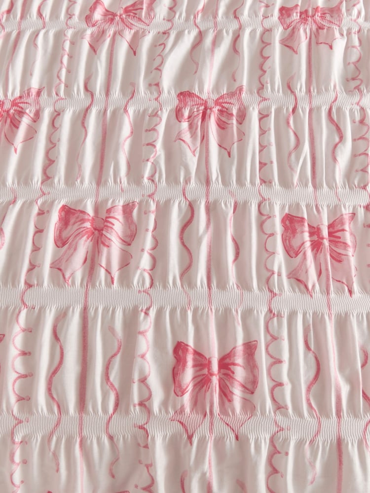 Copenhagen Home Pink Pretty Bows Duvet Cover Set - Image 3 of 3