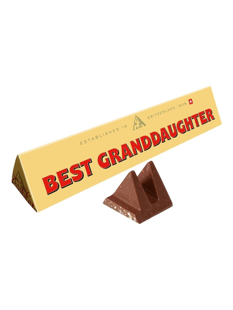 Toblerone Best Grandaughter Milk Chocolate Bar 340g - Image 1 of 3