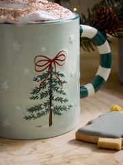 Christmas Hot Chocolate Bow Tree Mug Gift Set - Image 3 of 7
