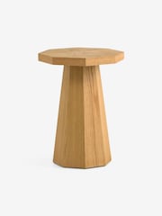 MADE.COM Oak Brennan Side Table - Image 2 of 3