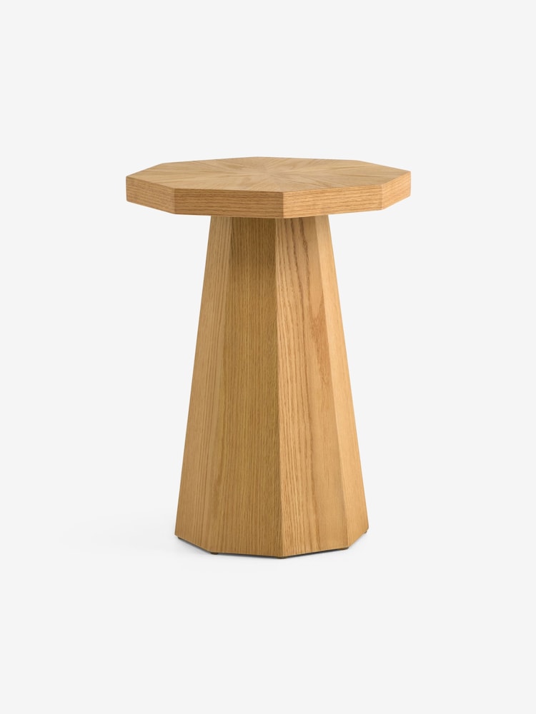 MADE.COM Oak Brennan Side Table - Image 2 of 3 MADE.COM Oak Brennan Side Table - Image 2 of 3