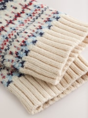 Neutral Fairisle Knitted Cardigan and Legging Baby Set (0mths-2yrs) - Image 11 of 13